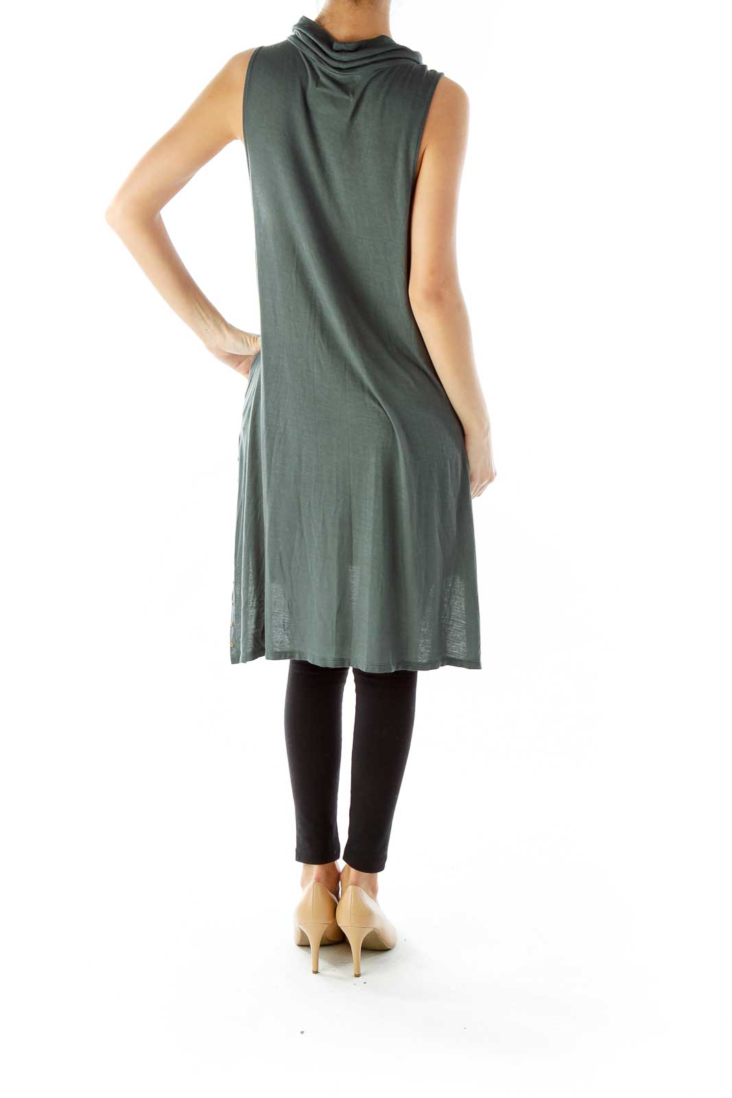 Green Sleeveless Tunic