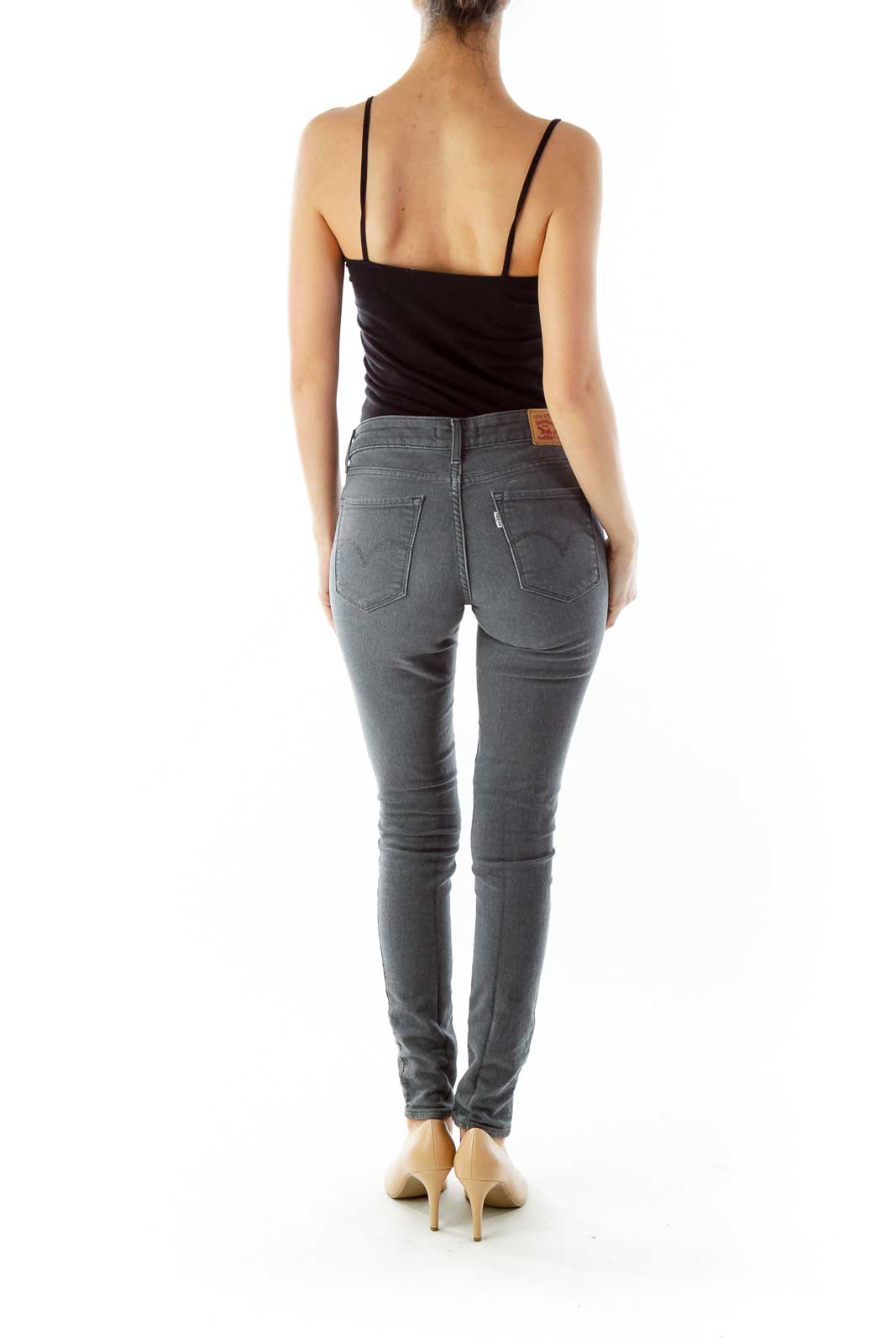 Gray Skinny Jeans