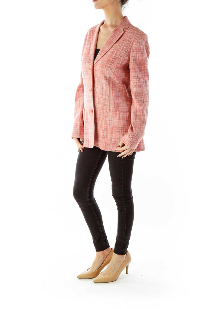 Pink Tweed Blazer