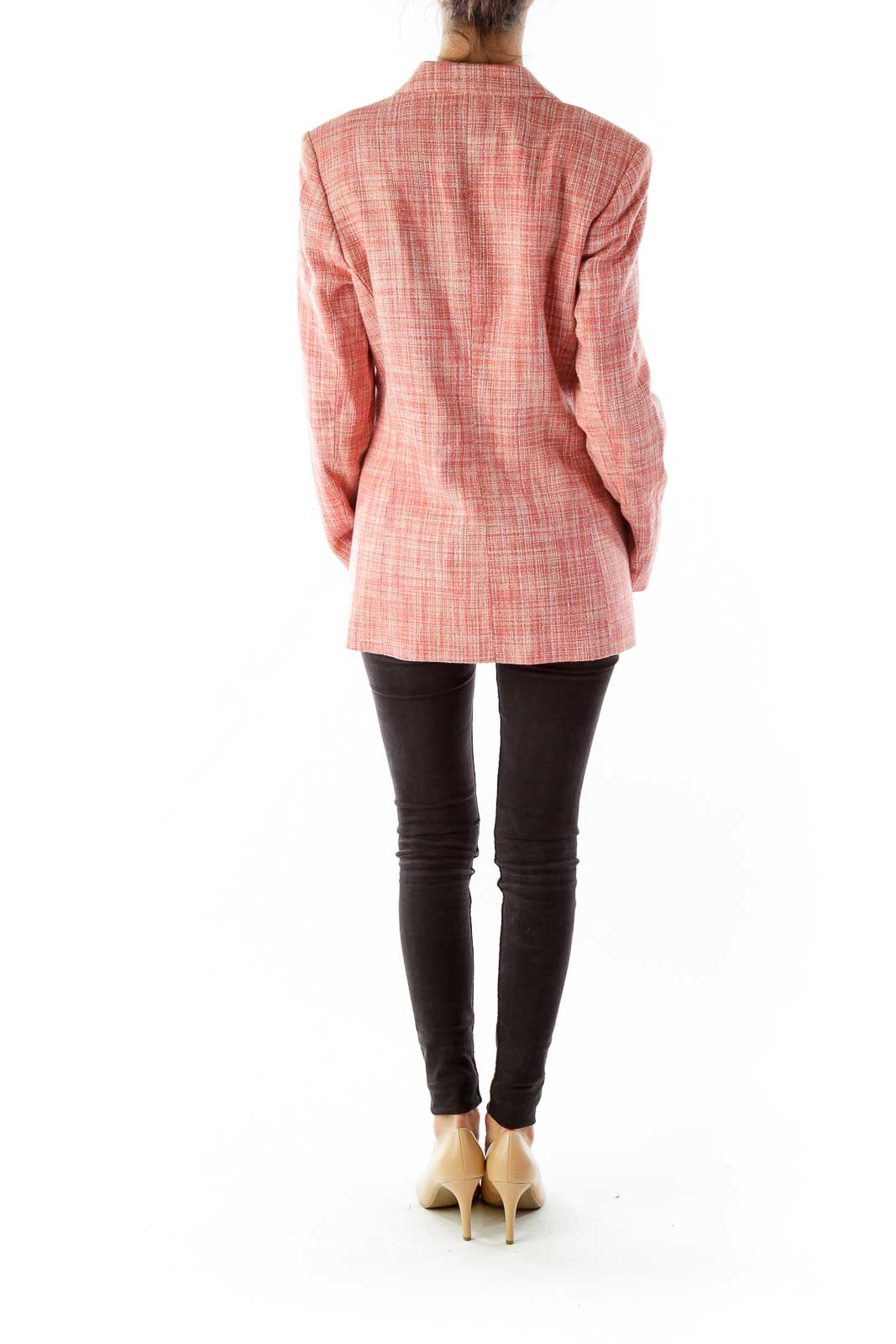 Pink Tweed Blazer