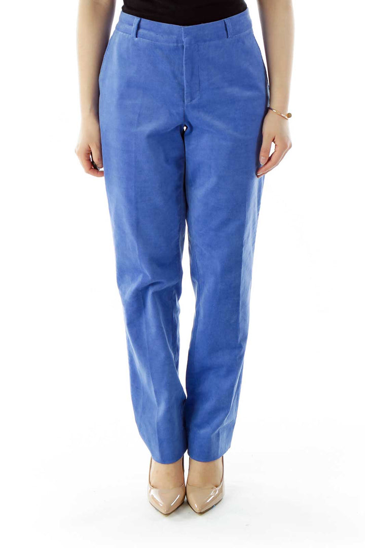 Blue Corduroy Pants