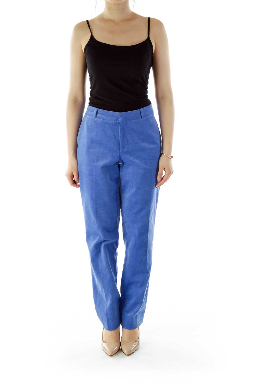 Blue Corduroy Pants