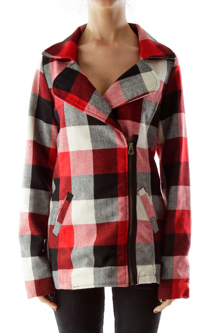 Multicolor Plaid Jacket