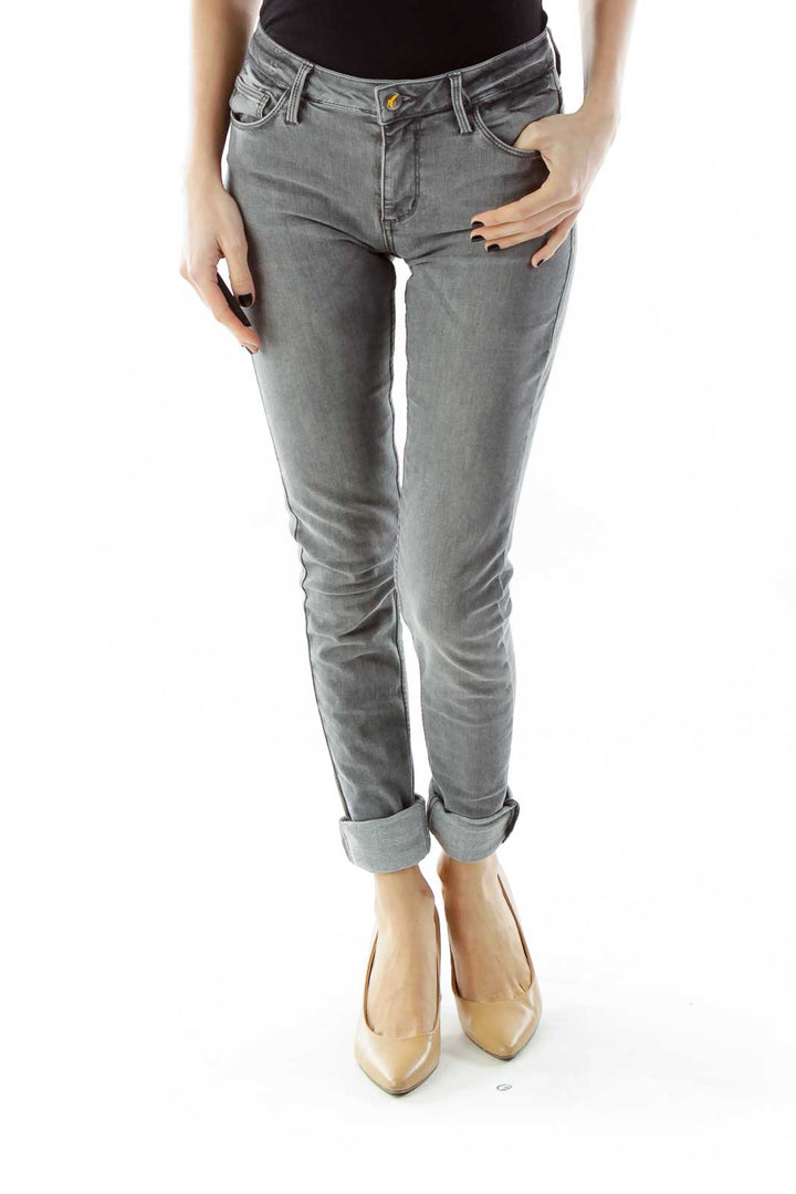 Gray Skinny Jeans