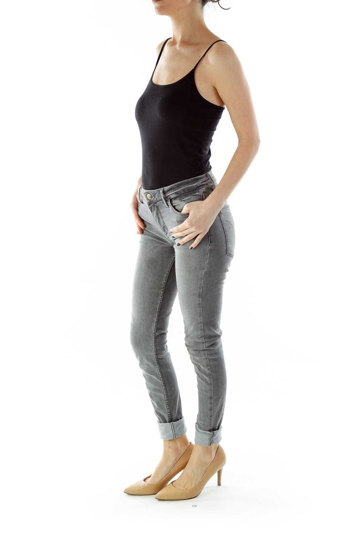 Gray Skinny Jeans