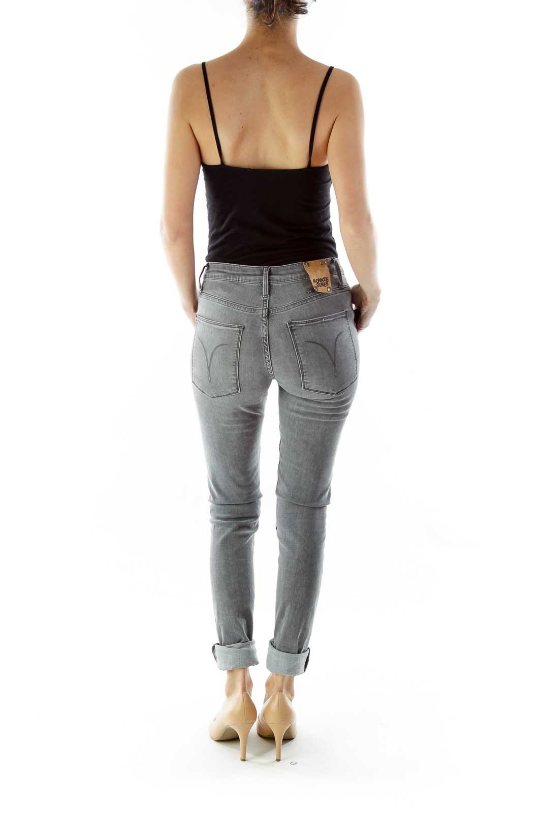 Gray Skinny Jeans