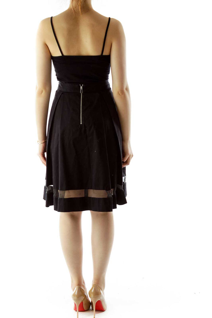 Black Pleated Skirt