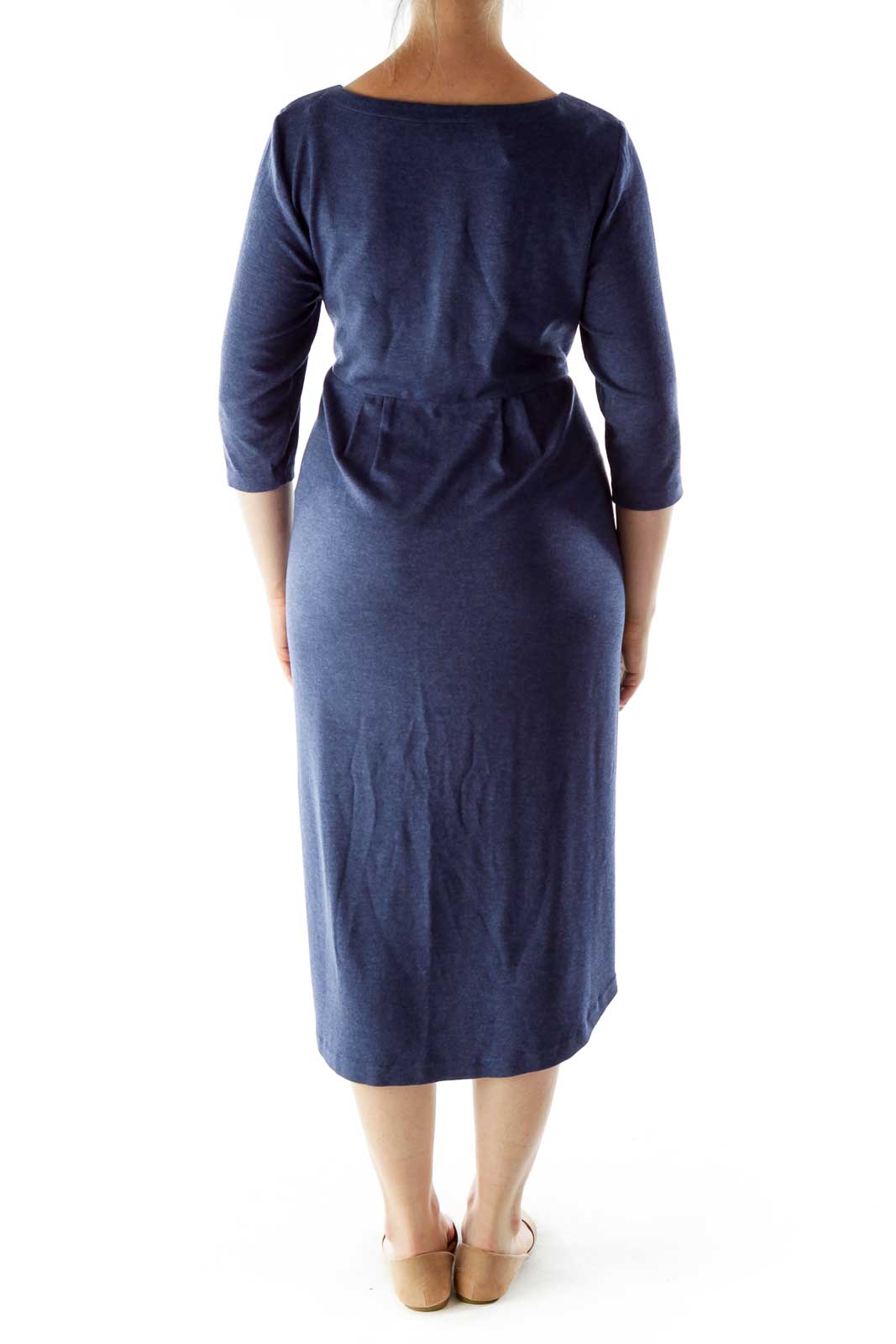 Navy Jersey Dress