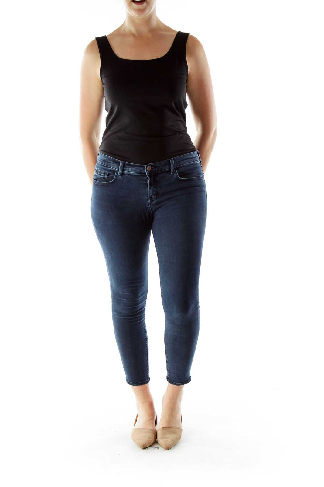 Navy Skinny Jeans