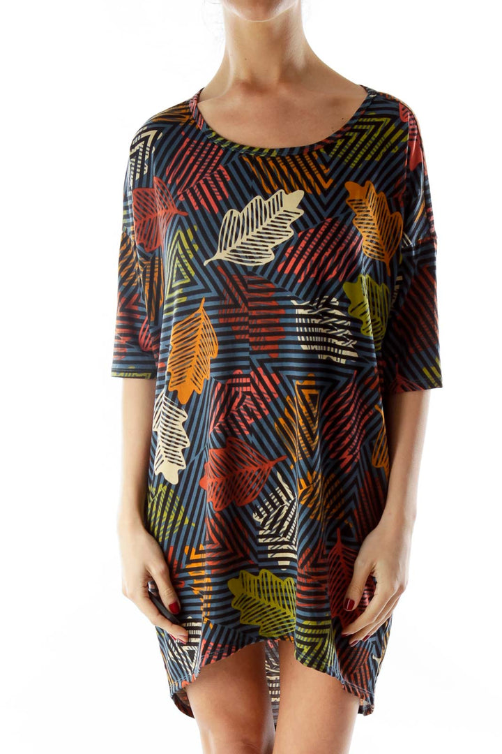 Multicolor Print Tunic