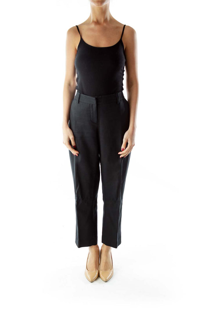 Black High-Waisted Pants