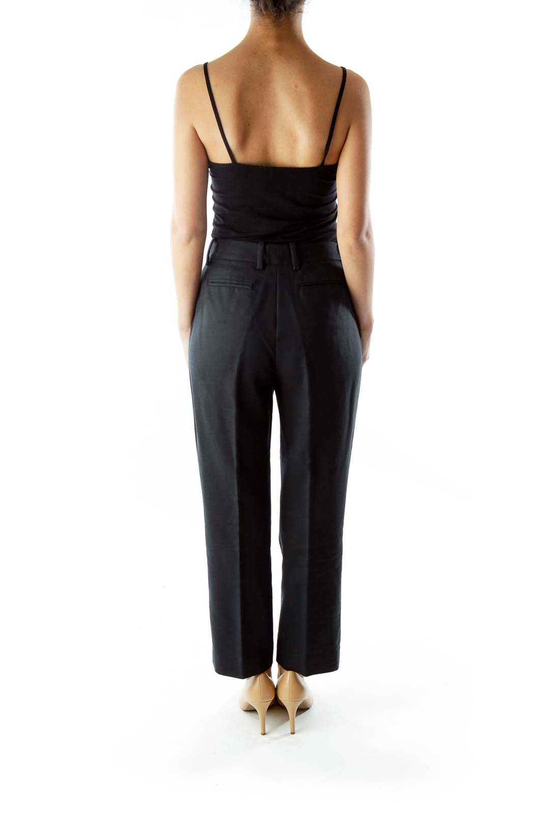 Black High-Waisted Pants