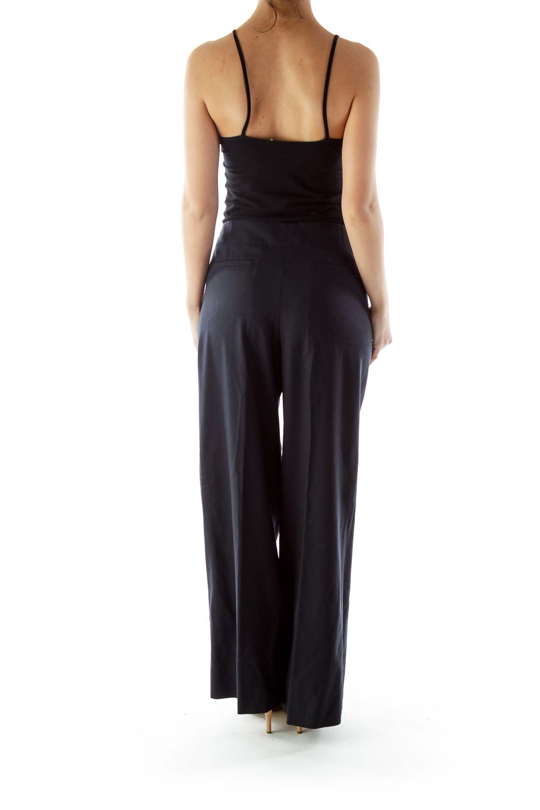 Black Wide-Leg Pants