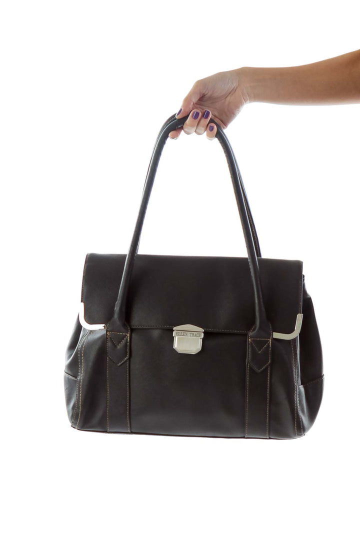 Black Leather Bag