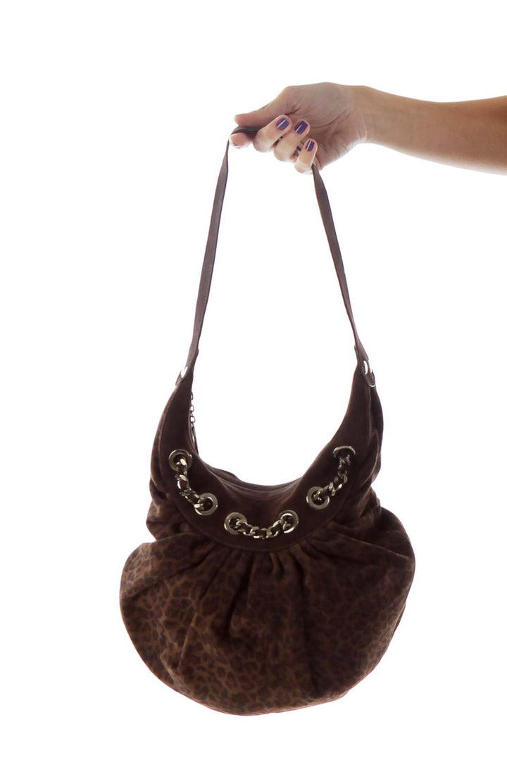 Brown Cheetah Bag