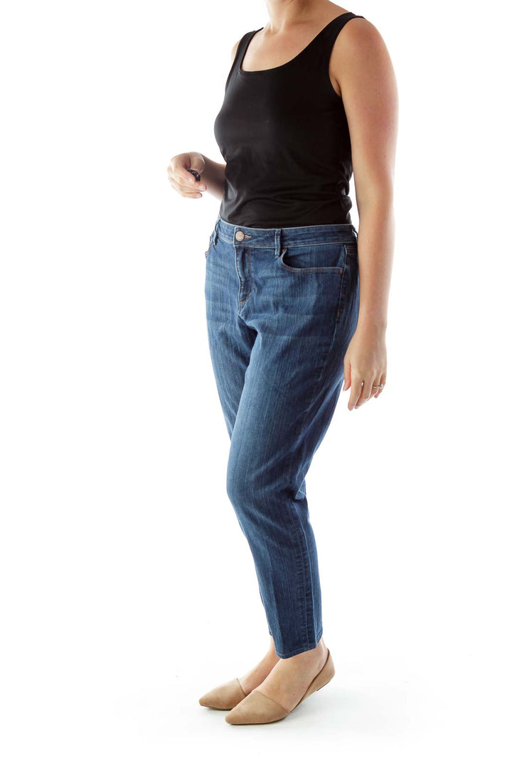 Medium Wash Denim Pants