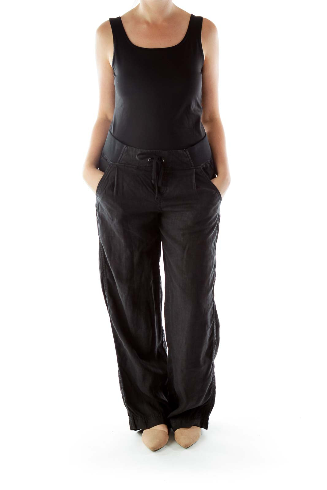 Black Active Pants