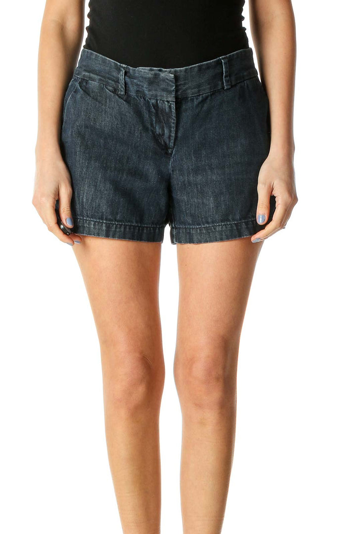 Dark Wash Denim Shorts