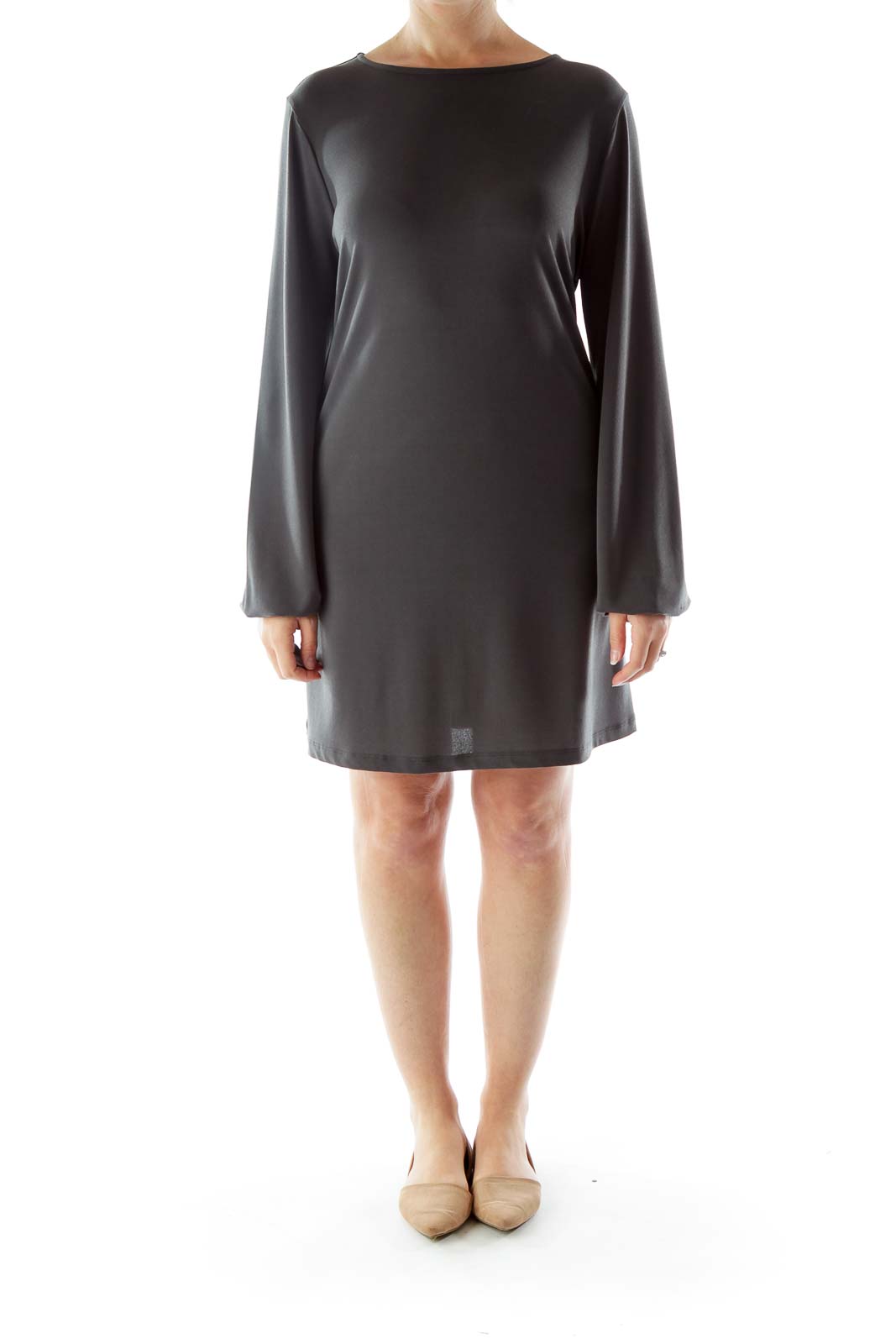 Dark Gray Long sleeve Dress