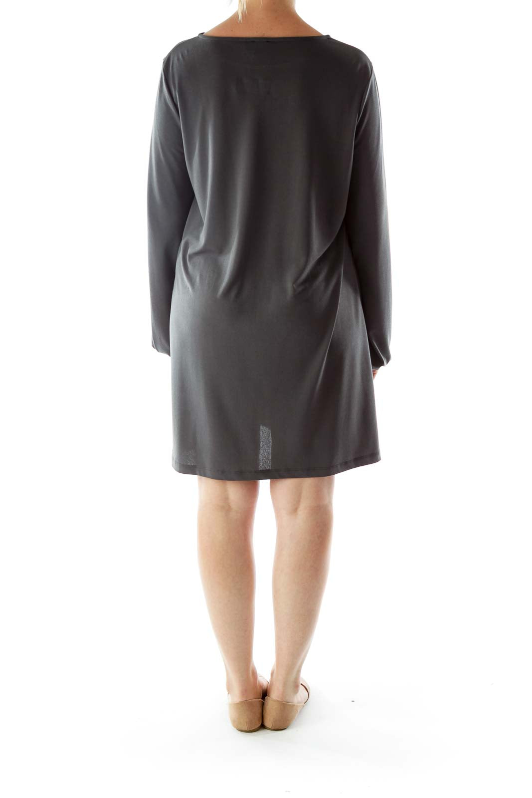 Dark Gray Long sleeve Dress