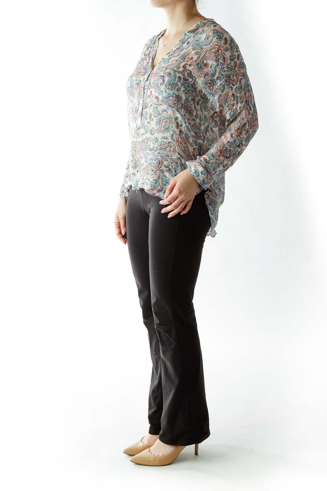 Multicolor Paisley Blouse