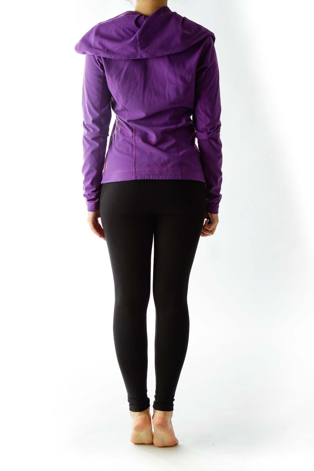 Purple Fitted Jacket