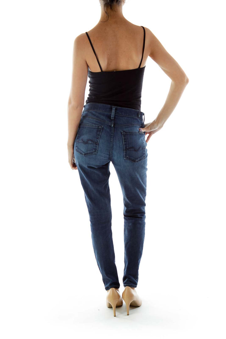 Blue Skinny Denim Jeans