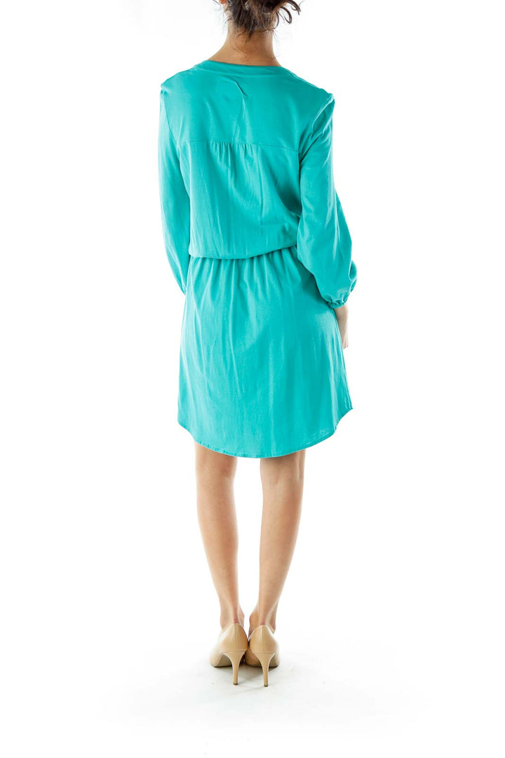 Turquoise Day Dress