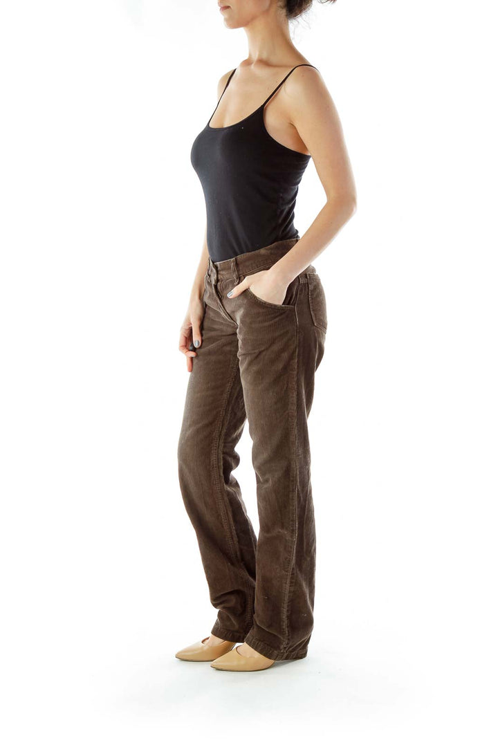 Brown Corduroy Pants