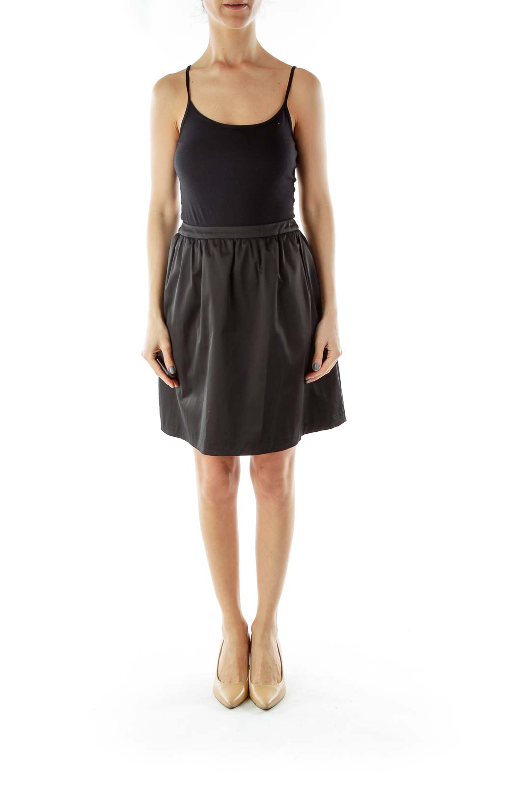 Black A-Line Skirt