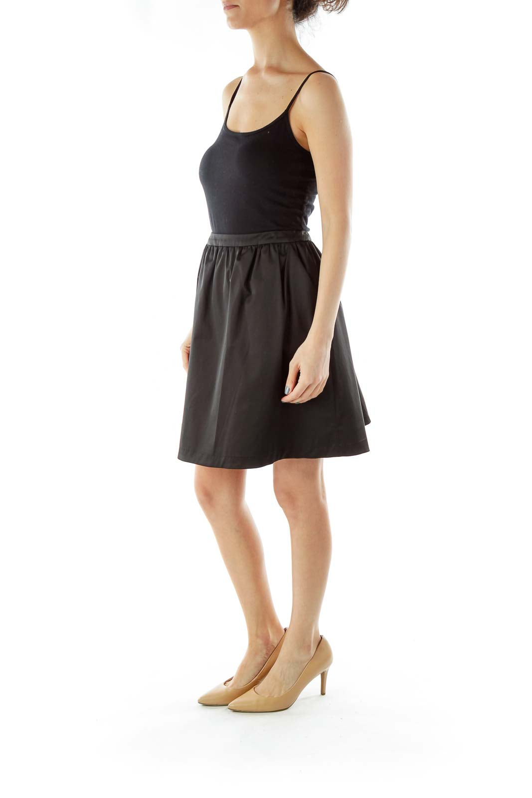 Black A-Line Skirt