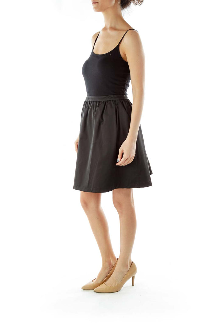 Black A-Line Skirt