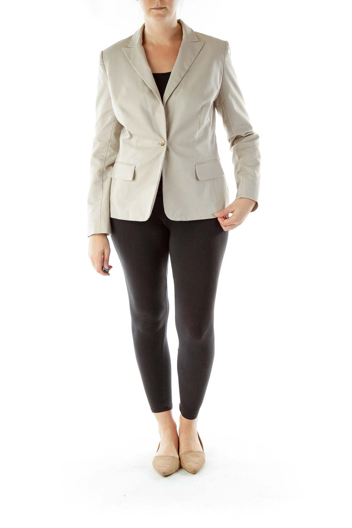 Beige Blazer