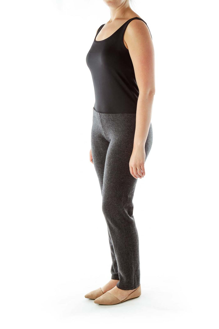 Gray Cashmere Leggings