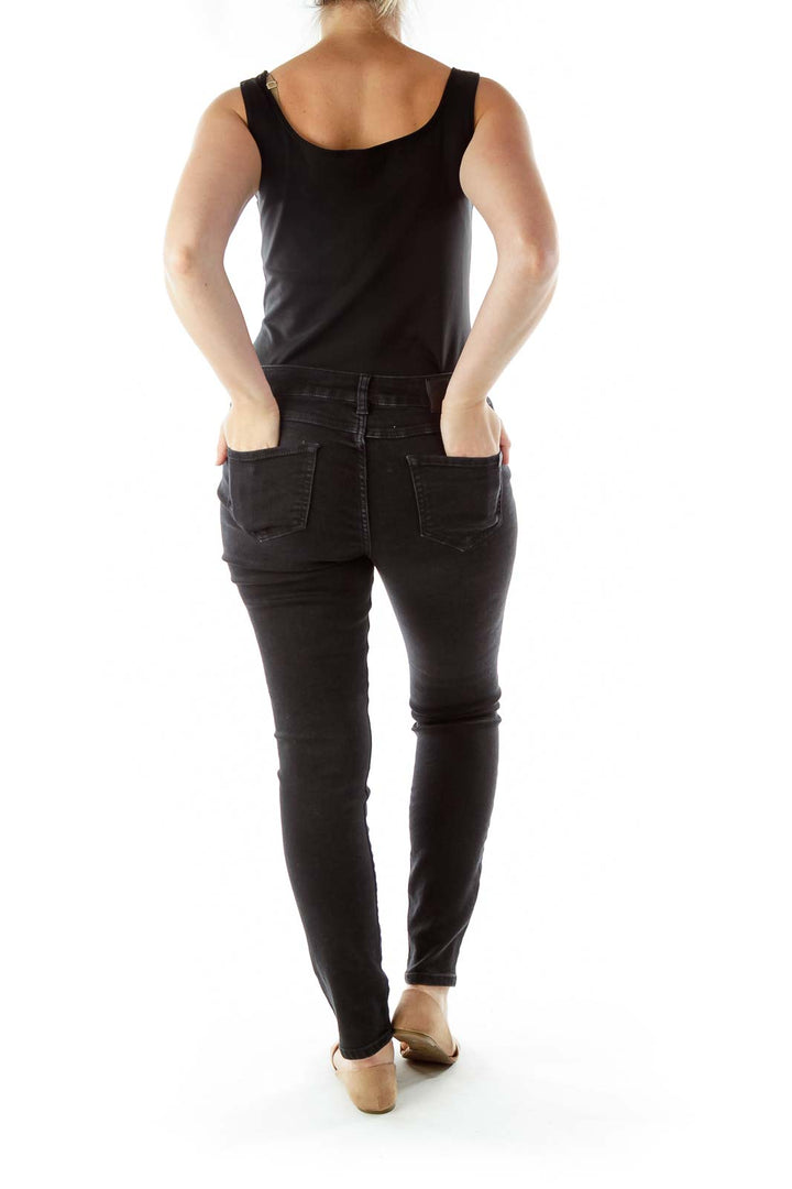 Black Denim Skinny Jeans