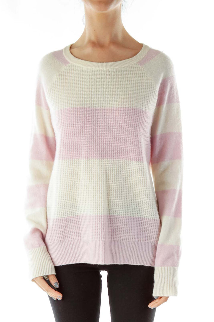 Pink Cream Cashmere Sweater