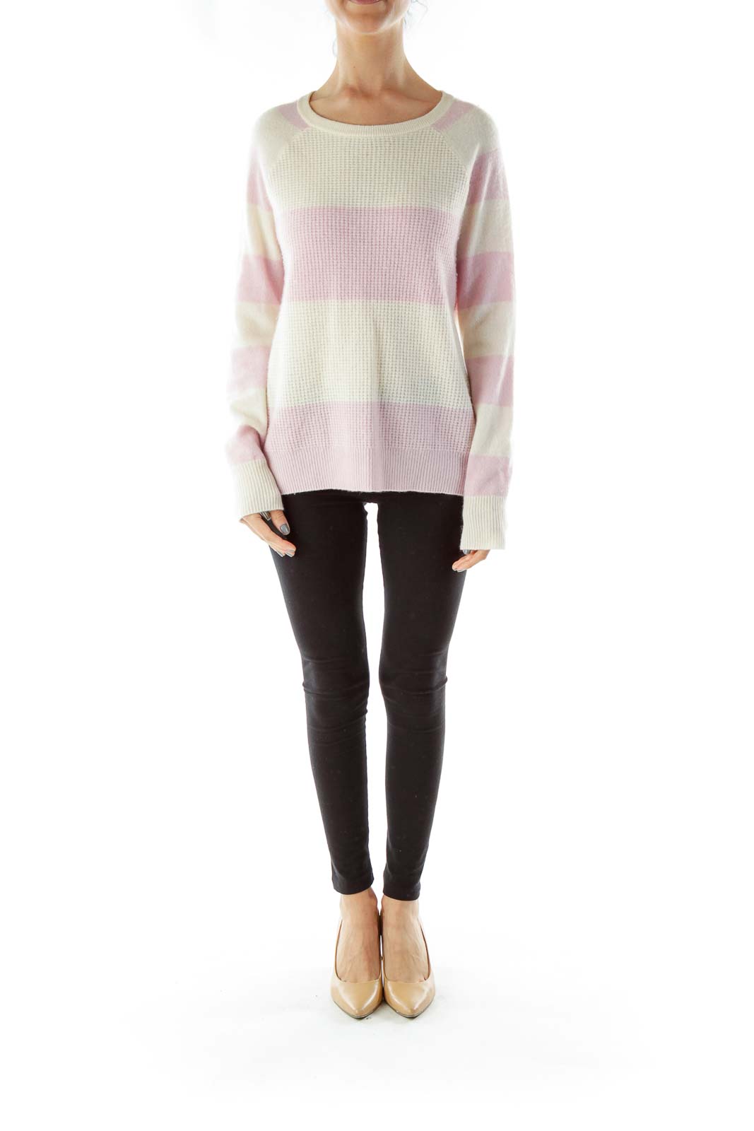 Pink Cream Cashmere Sweater