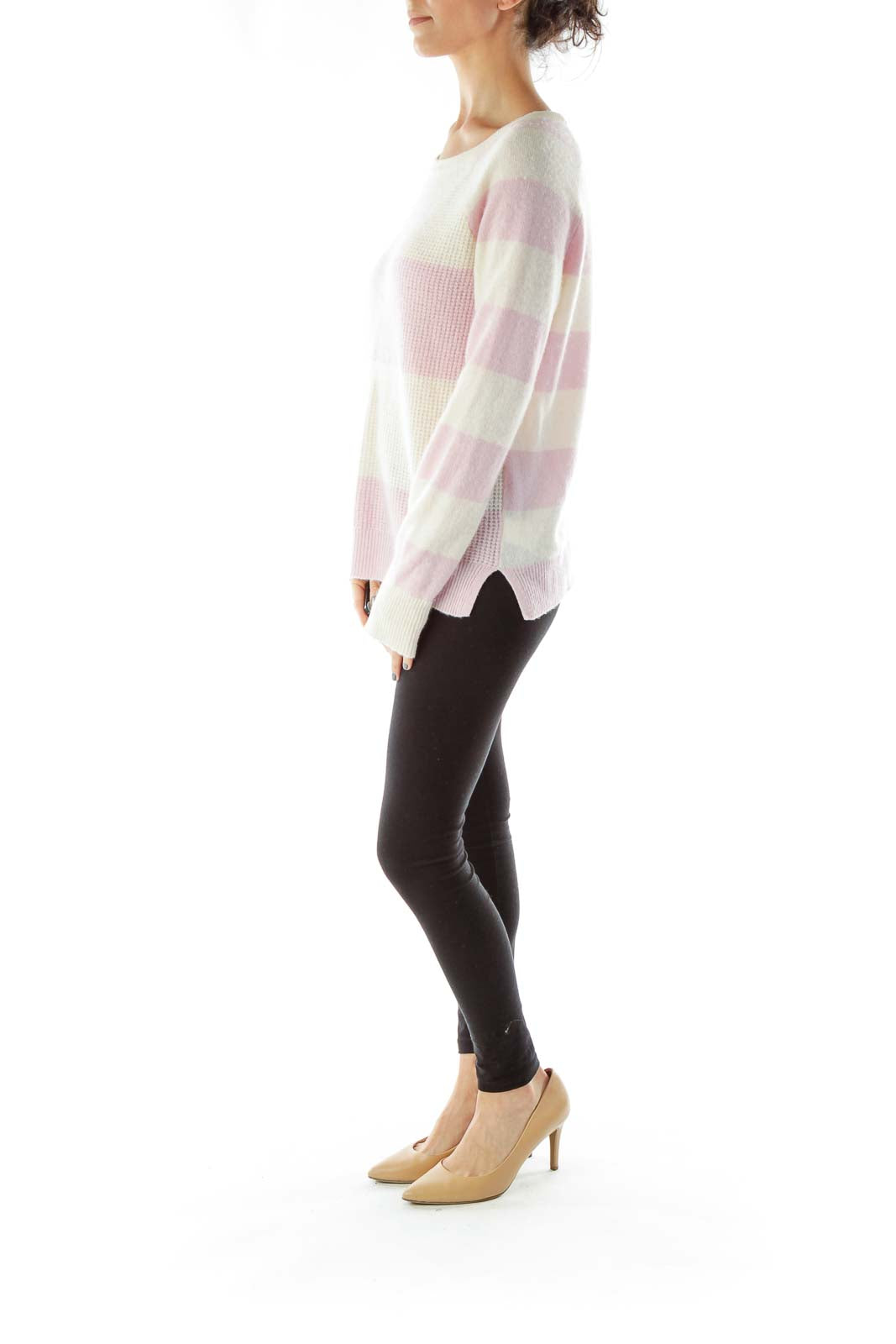 Pink Cream Cashmere Sweater