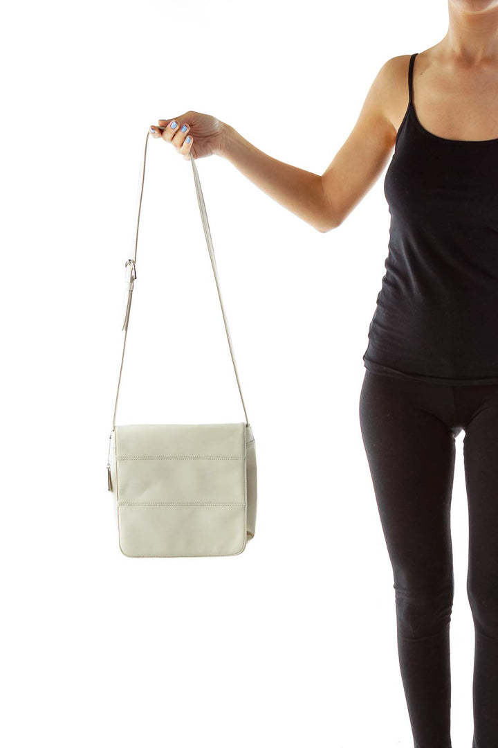 Beige Crossbody Bag