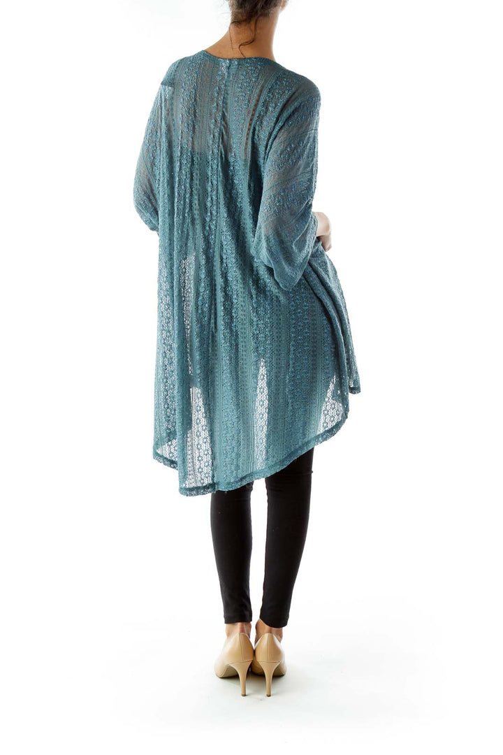 Blue Lace Cardigan