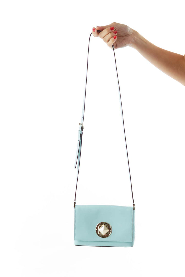 Baby Blue Crossbody Bag