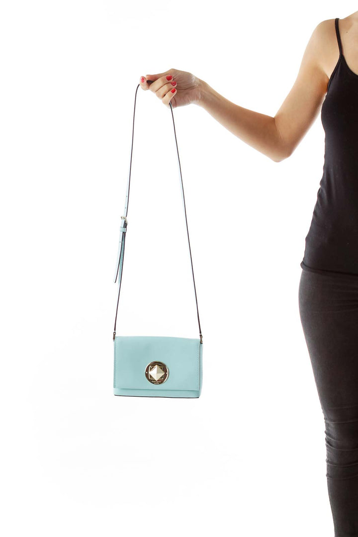 Baby Blue Crossbody Bag