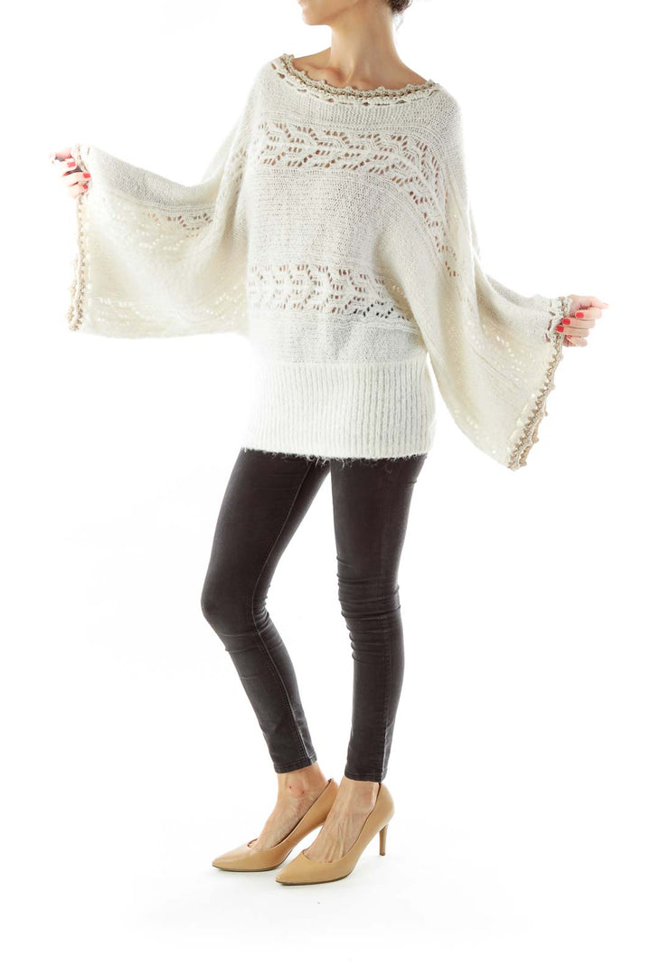 Cream Knit Sweater