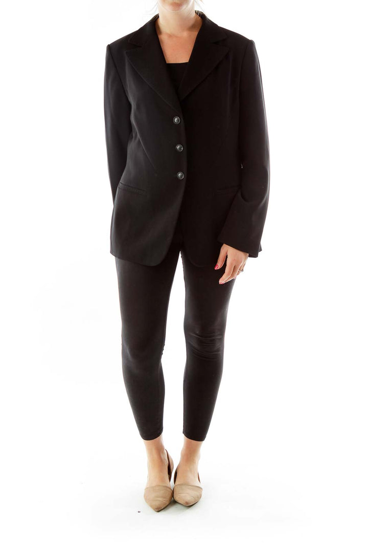 Black Fitted Blazer