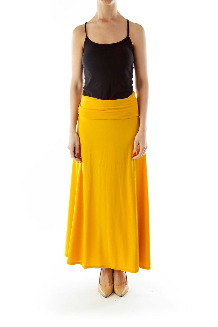 Yellow Maxi Skirt