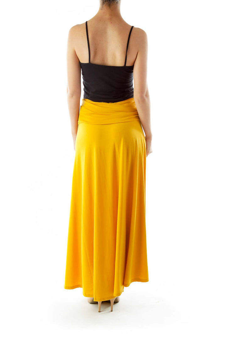 Yellow Maxi Skirt