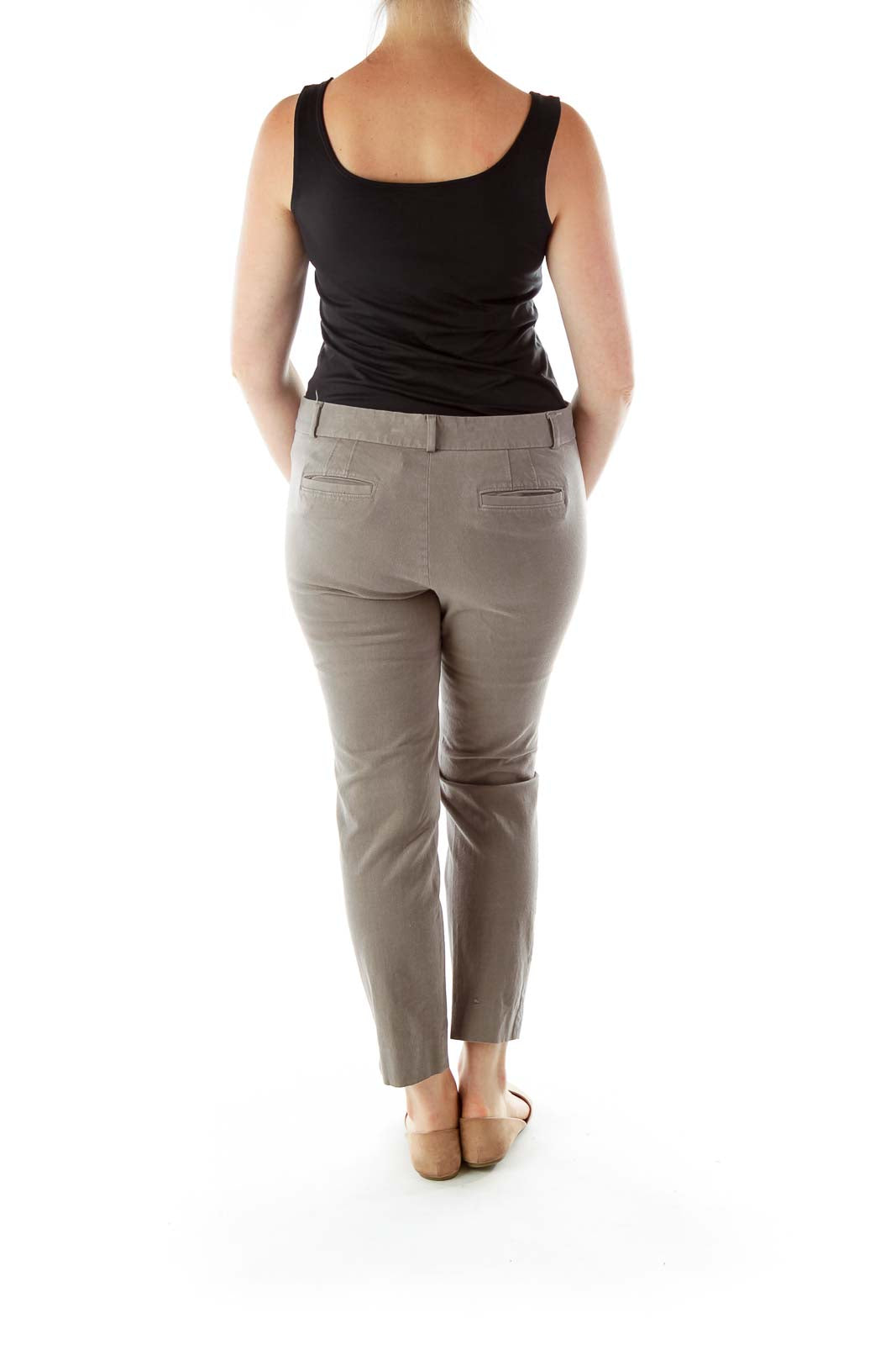 Gray Skinny Pants