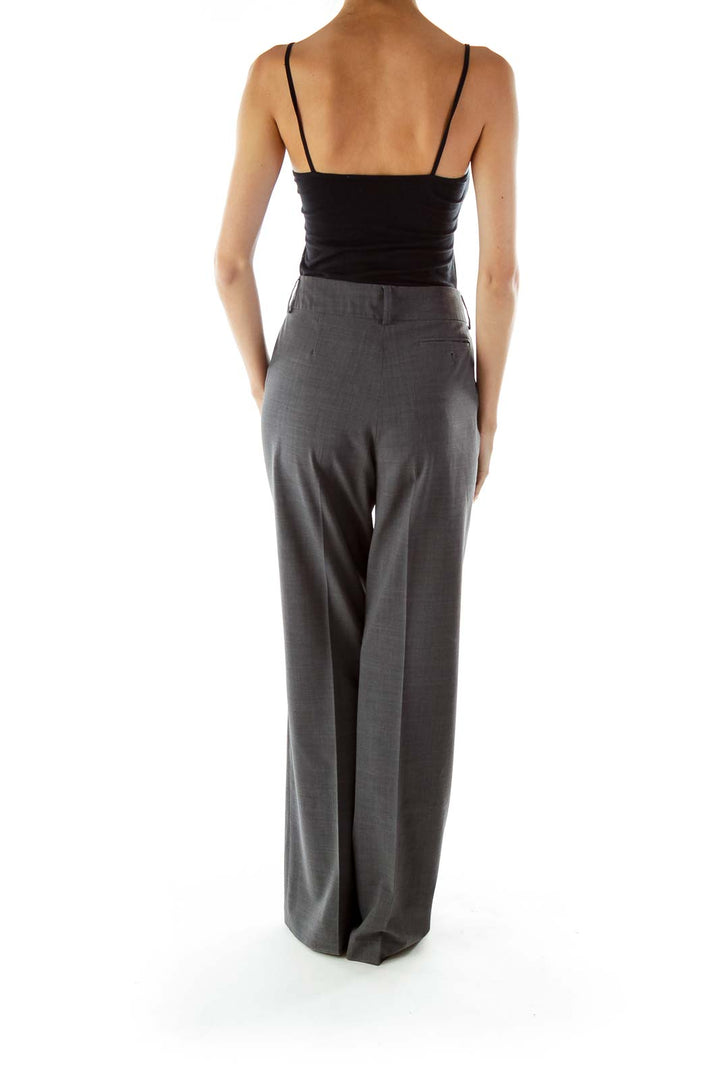 Gray Wide Leg Pants