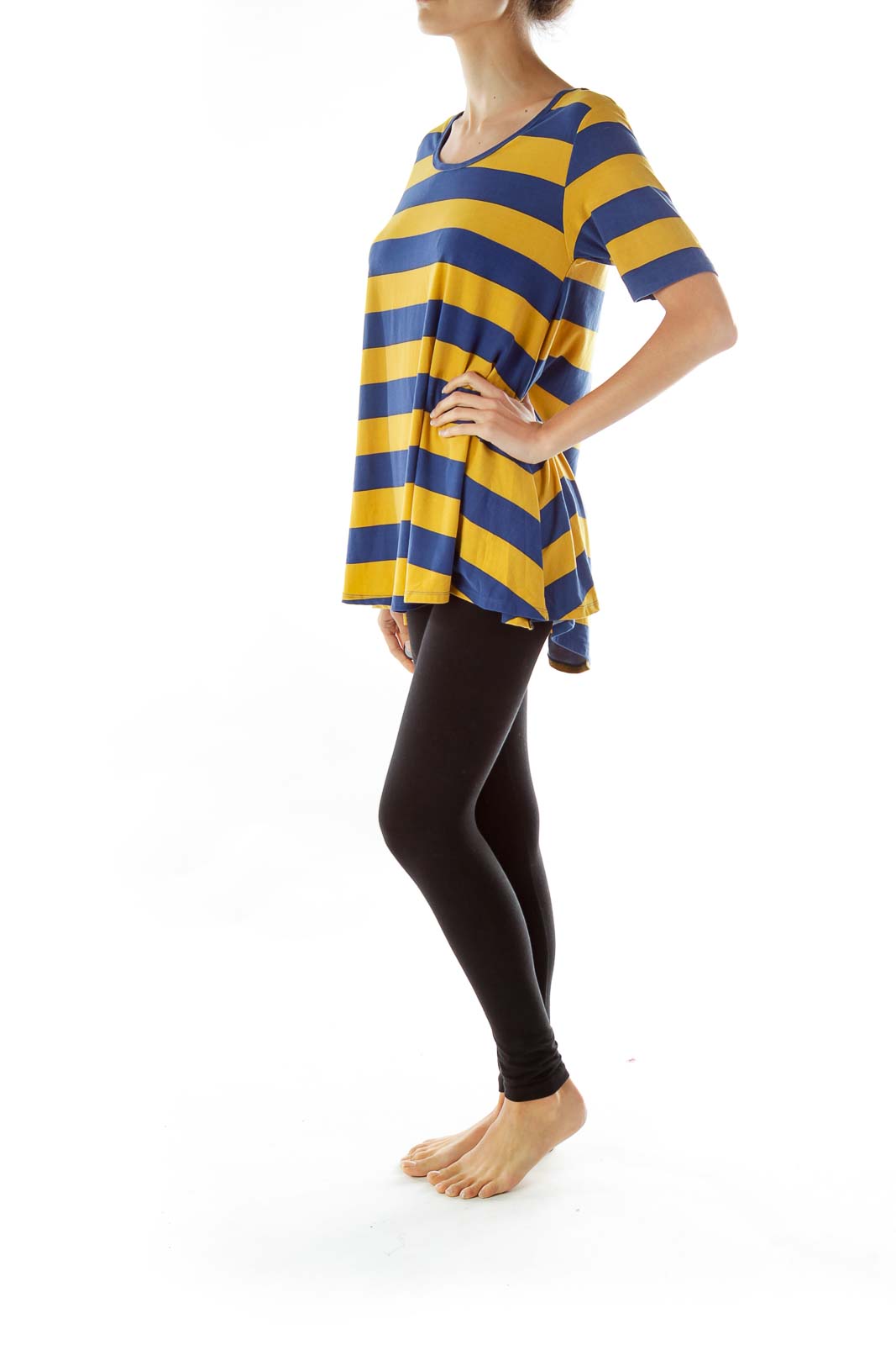 Blue Mustard Soft Loose Tunic