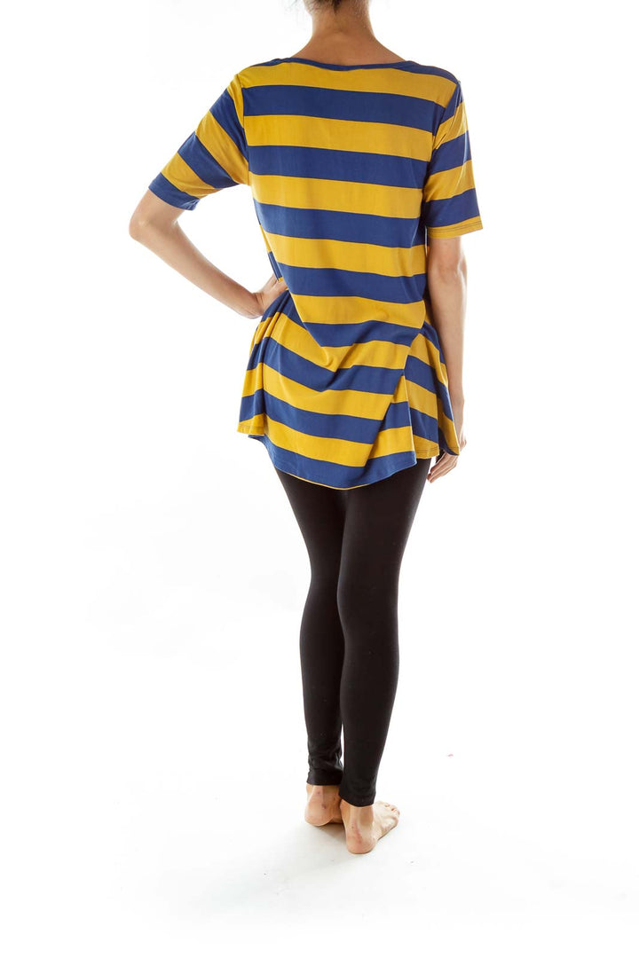 Blue Mustard Soft Loose Tunic